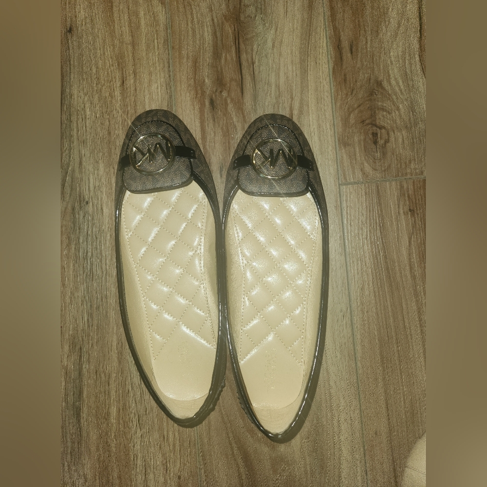 MK shoes brown/black